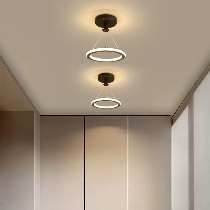 Lampe suspendue LED moderne pour plafond