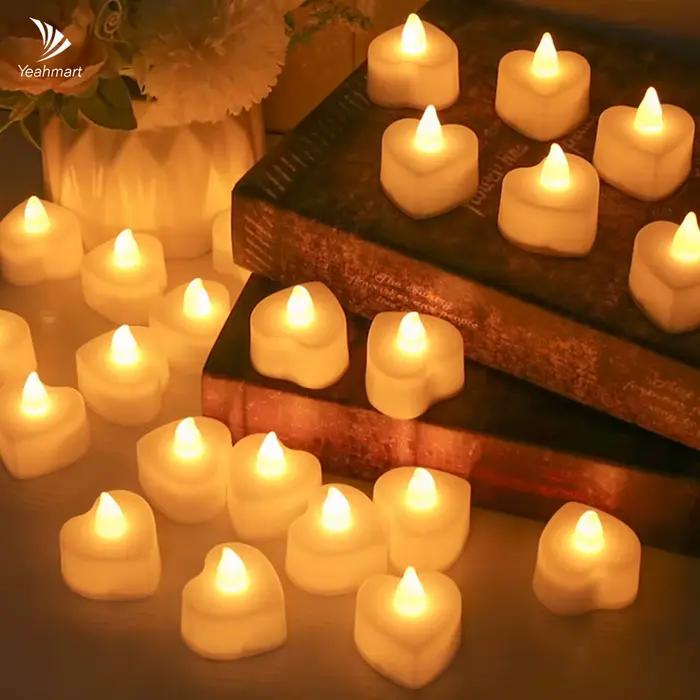 Bougie LED sans flamme pour la maison