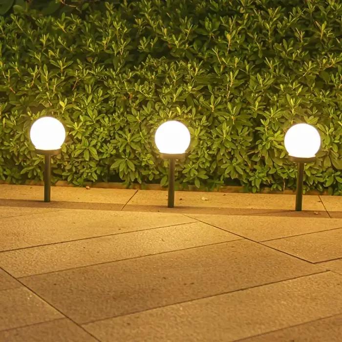 Boule Ronde Solaire à LED