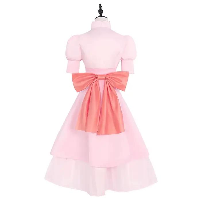 Costume de Cosplay Anime une pièce Charlotte Pudding pour femmes, robe princesse rose Lolita, vêtements fantaisie de fête de carnaval d'halloween