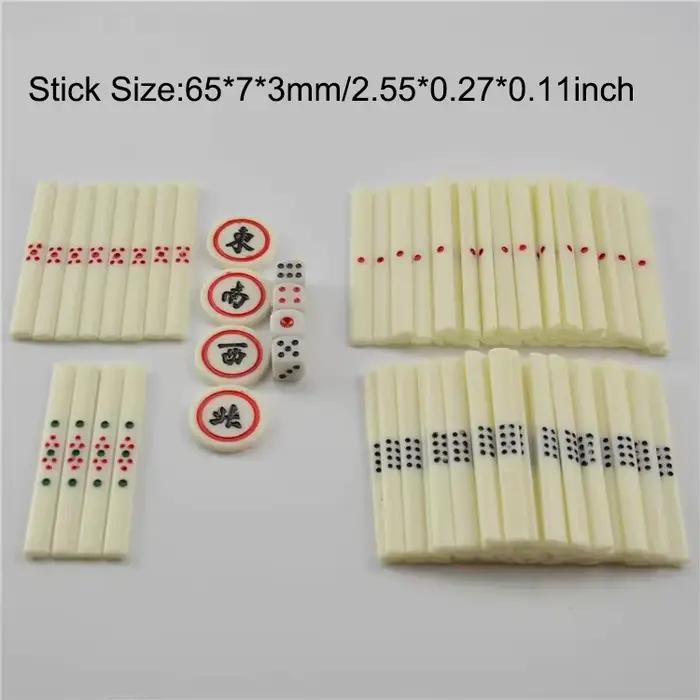 88 pièces en plastique pièce de Poker Mahjong japonais Poker vente en gros Club de jeu/fête/famille