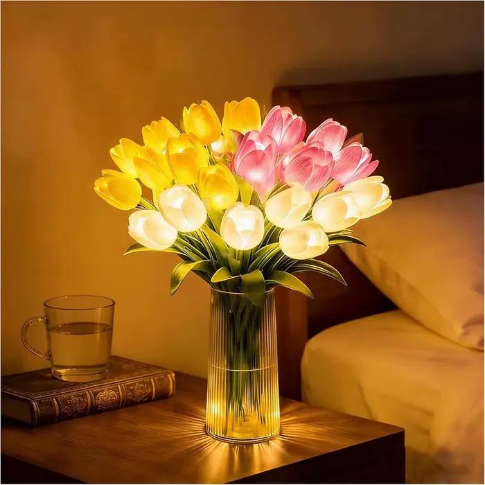 Lampe Tulipe Romantique Lumineuse