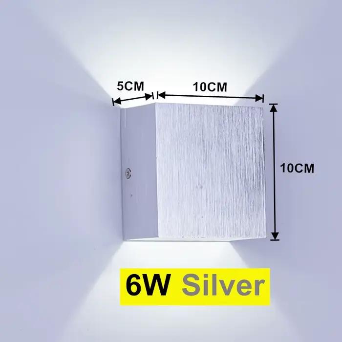 Applique murale LED d'intérieur en aluminium