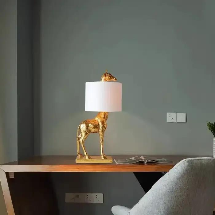 Lampadaire nordique créatif en tissu