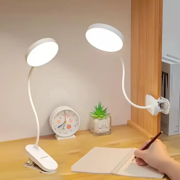 Lampe de bureau LED avec pince