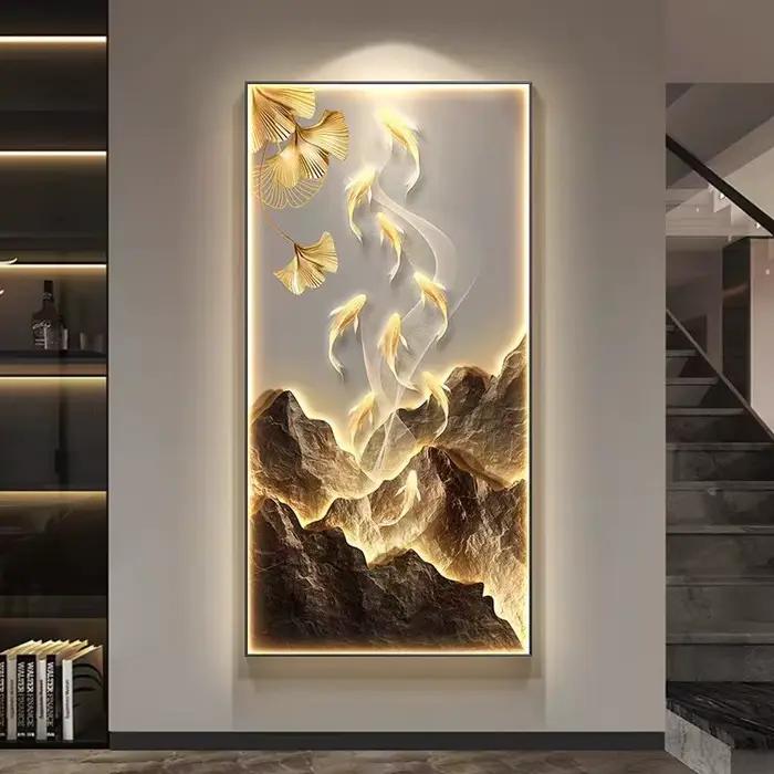 Applique murale LED de luxe pour salon