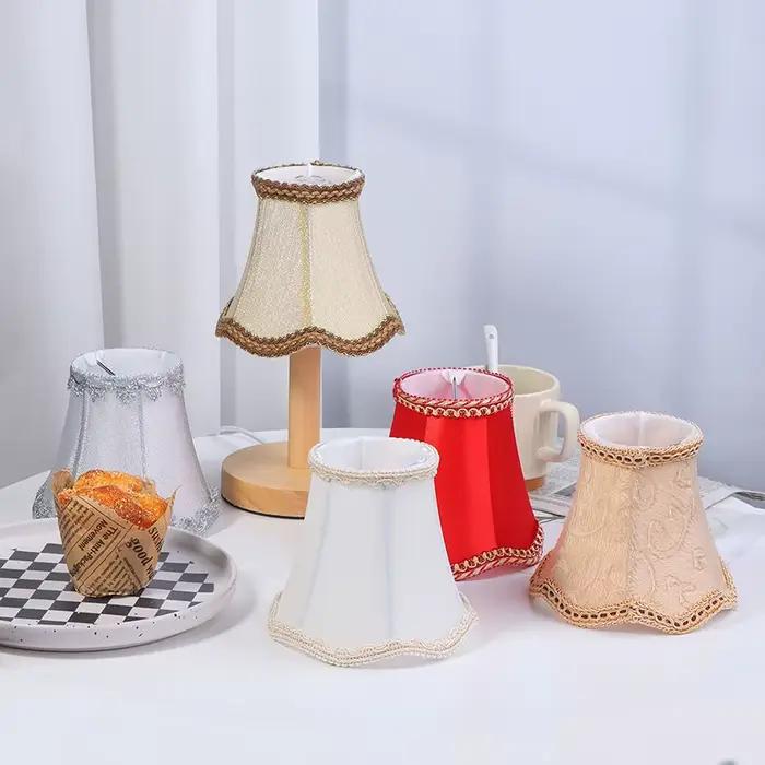 Abat-jour en tissu simple