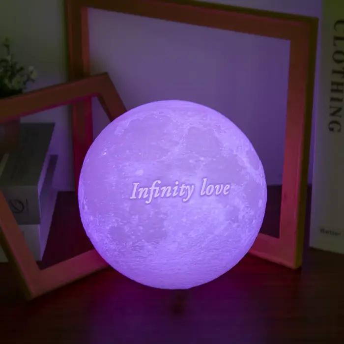 Lampe lunaire imprimée en 3D