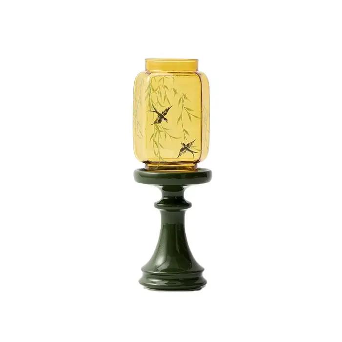 Bougeoir lampe Zen salon de thé atmosphère