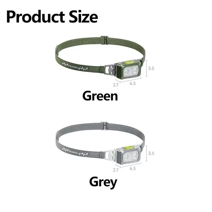 Naturehike – lampe frontale ultralégère, imperméable et résistante aux chutes, réglable, pour l'extérieur, cyclisme, pêche, course de nuit, camping
