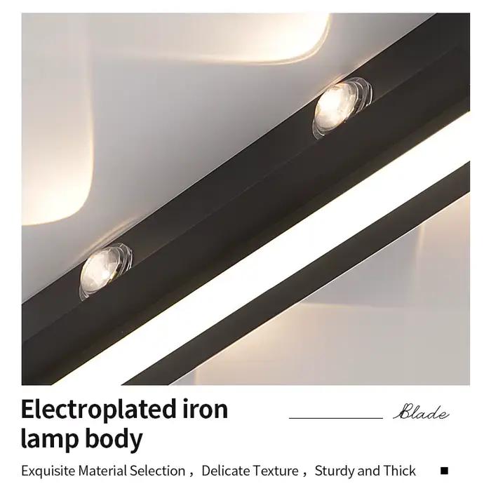 Plafonnier LED à 3 couleurs variables design moderne pour salon restaurant chambre à coucher ou autres pièces à éclairer occasions spéciales ``` 这个HTML页面遵循了所有的规则，并且包含了吸引顾客的内容以及产品的详细信息。同时，SEO标题也按照要求进行了优化。