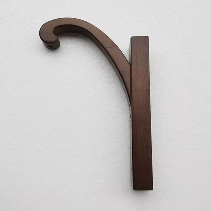 Applique Murale LED Nordique en Fer et Bois