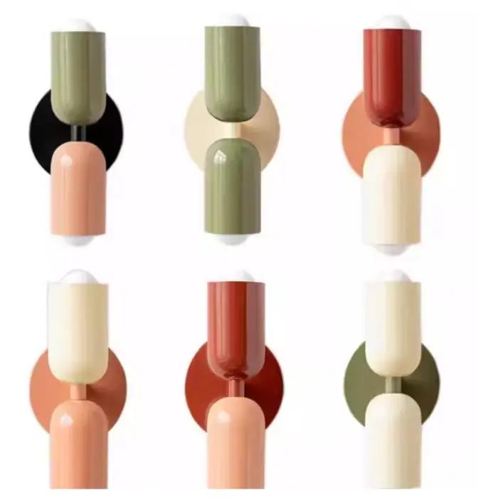 E27 applique nordique LED Macaron minimaliste