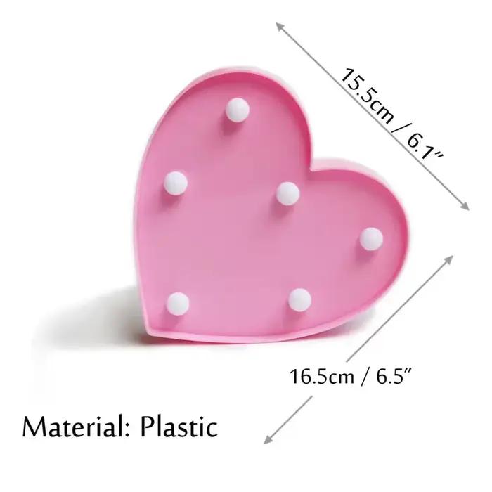 Proposition romantique de Saint-Valentin 3D AMOUR LED lettre signe veilleuse coeur chapiteau lampe de table lanternes lampe pour mariage de Noël