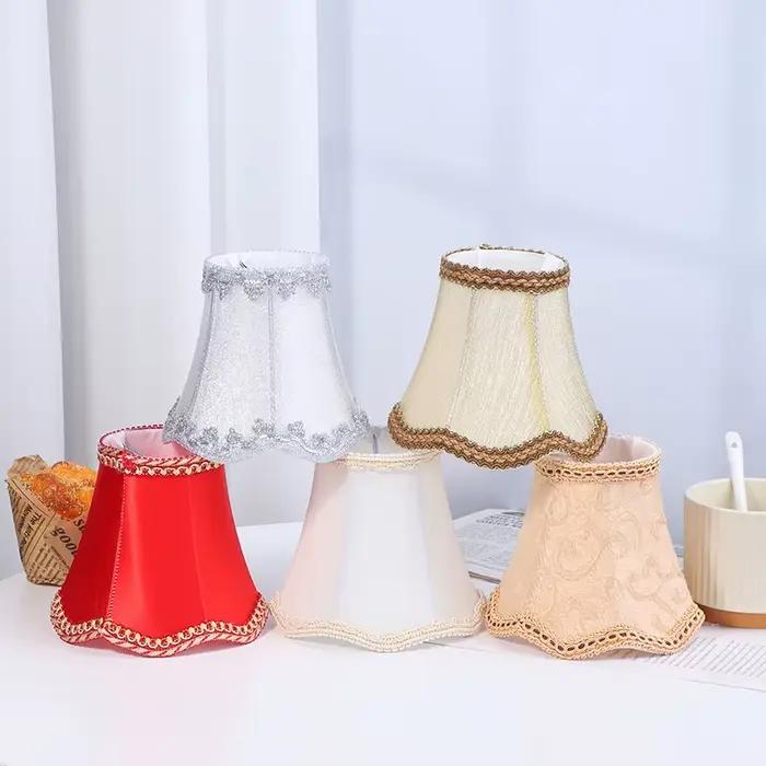 Abat-jour en tissu simple