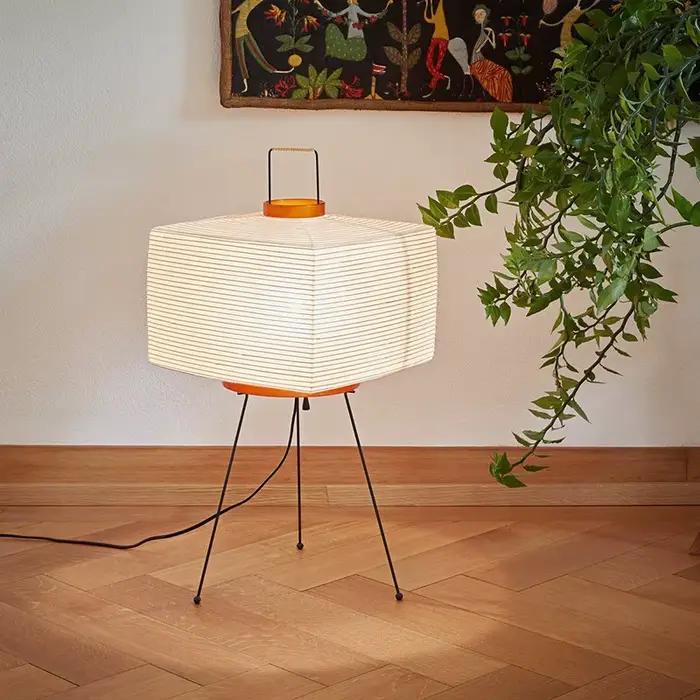 Lampe Japonaise Créative à Trépied, Lampadaire VIP