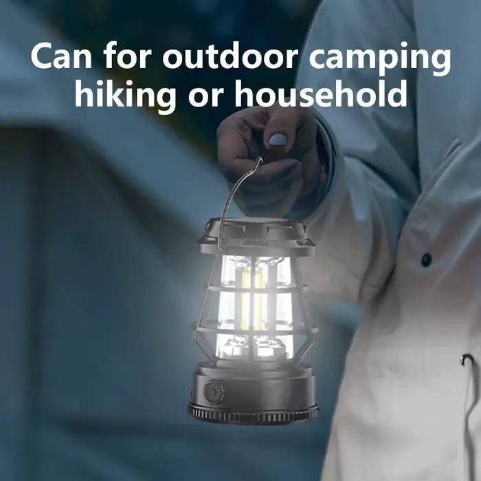 Lanternes solaires portables LED lampes suspendues rechargeables Dimmable Camping en plein air d'urgence jardin Patio décor lampe d'éclairage