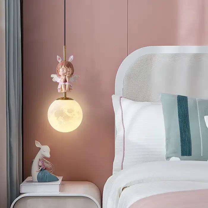 Chambre d'enfants moderne LED lustre lumières