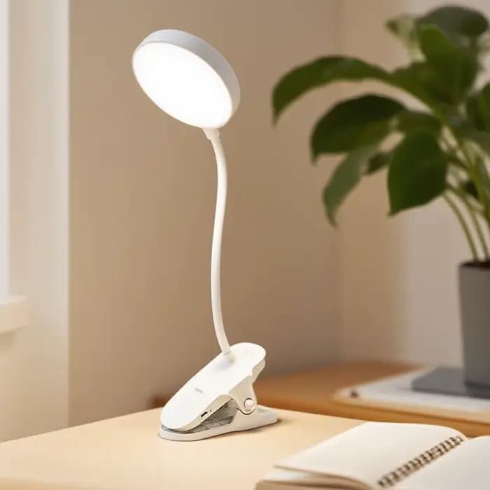 Lampe de bureau LED avec pince