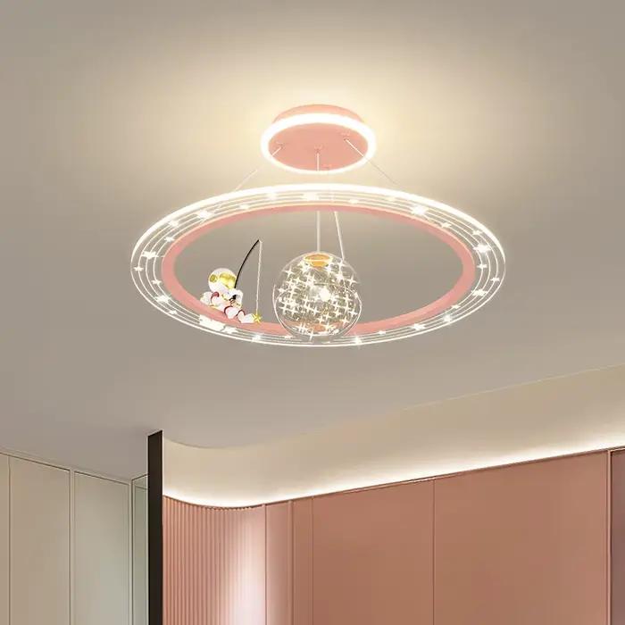 Nordique moderne LED lustre suspension lampe pour chambre salle à manger salon Loft vestiaire plafond monté maison décoration cr