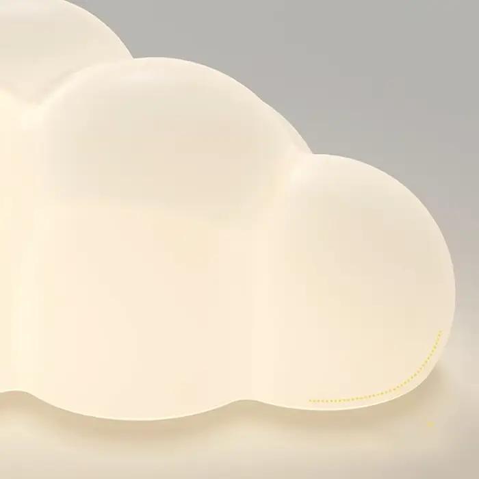 Applique murale nordique créative en nuages blancs, Applicable à la décoration de la pièce, décoration de la chambre à coucher, lumières LED de chevet, éclairage intérieur