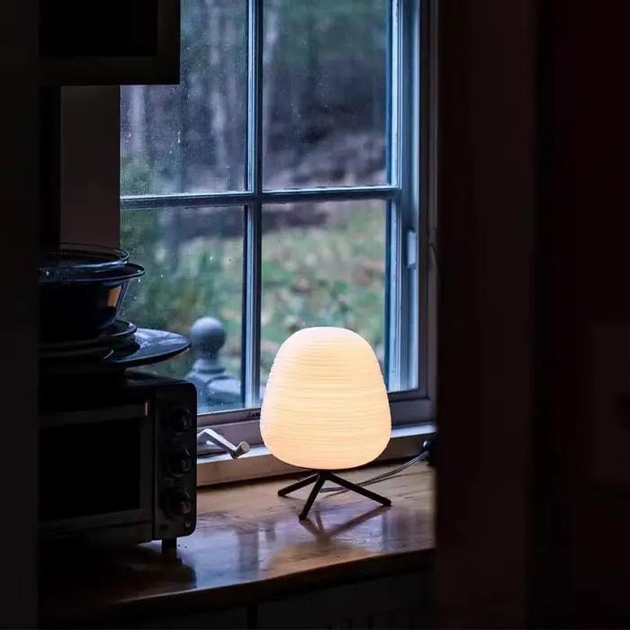 Lampe de Table en Verre Scandinave