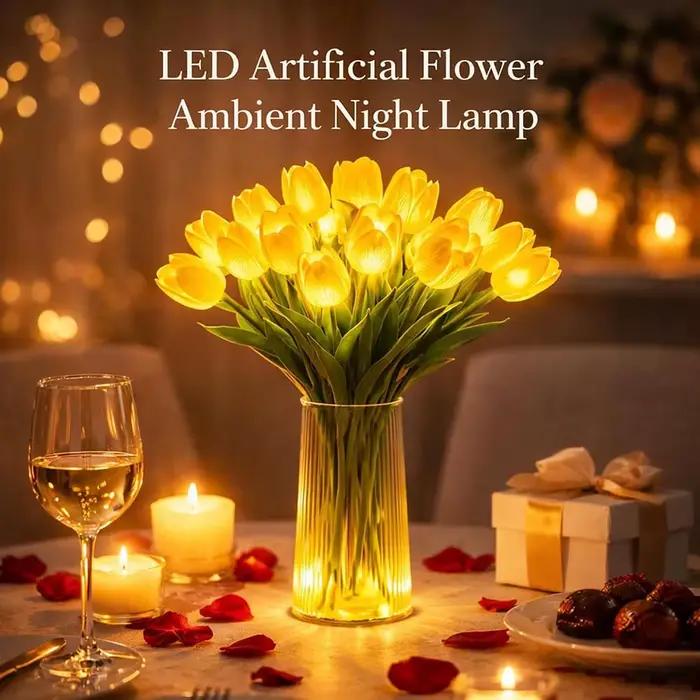 Lampe Tulipe Romantique Lumineuse