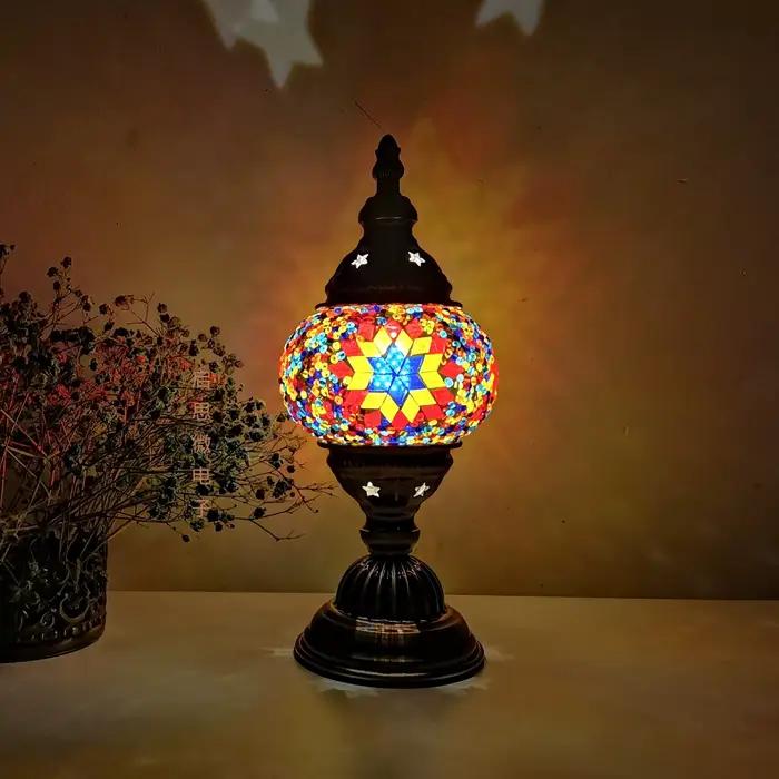 Lampe De Table en mosaïque turque