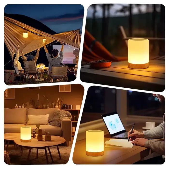 Lampe de Table de chevet Portable