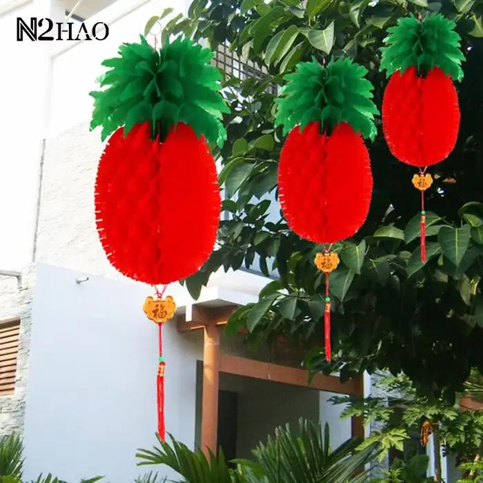 La lanterne ananas n'est pas facile à faire décolorer