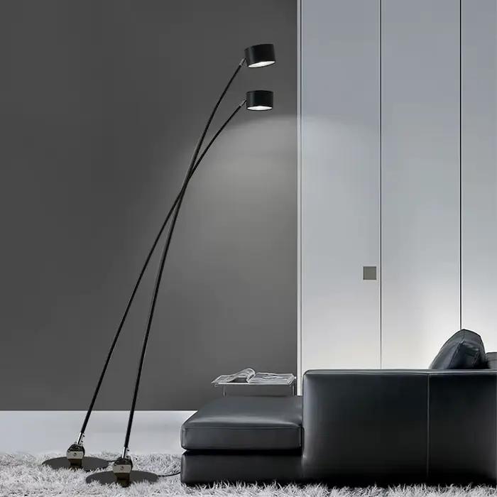Lampe de sol LED moderne Sampei design minimaliste pour chambre hôtel salon coin entrée style élégant occassions spéciales