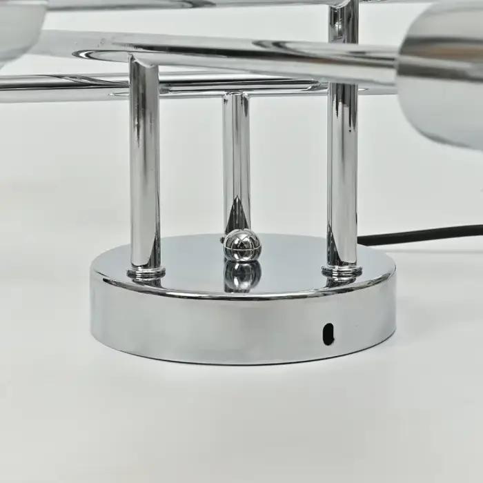 Lampes suspendues modernes en cuivre chromé