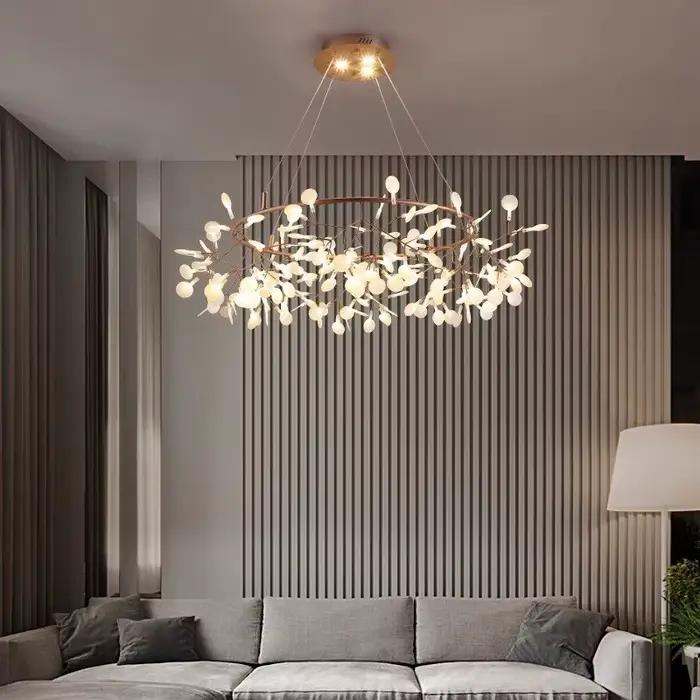 Lampe Firefly, lustre rond