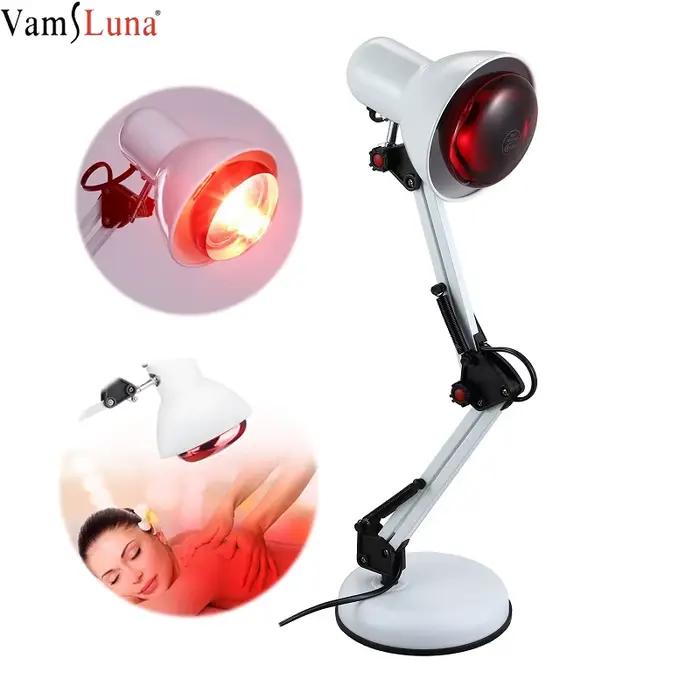 Lumière de physiothérapie à chauffage infrarouge 110-240V 150W pour les rhumatismes soins de santé soulagement de la douleur lampe de physiothérapie à chaleur infrarouge