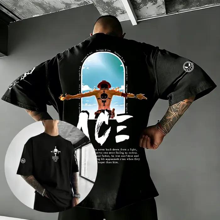 T-shirt Anime One Piece Homme Femme Manches Courtes Coton Hauts 2026 Nouvelle Collection Été Y2K T-shirt Graphique Streetwear Décontracté Mode Quotidienne