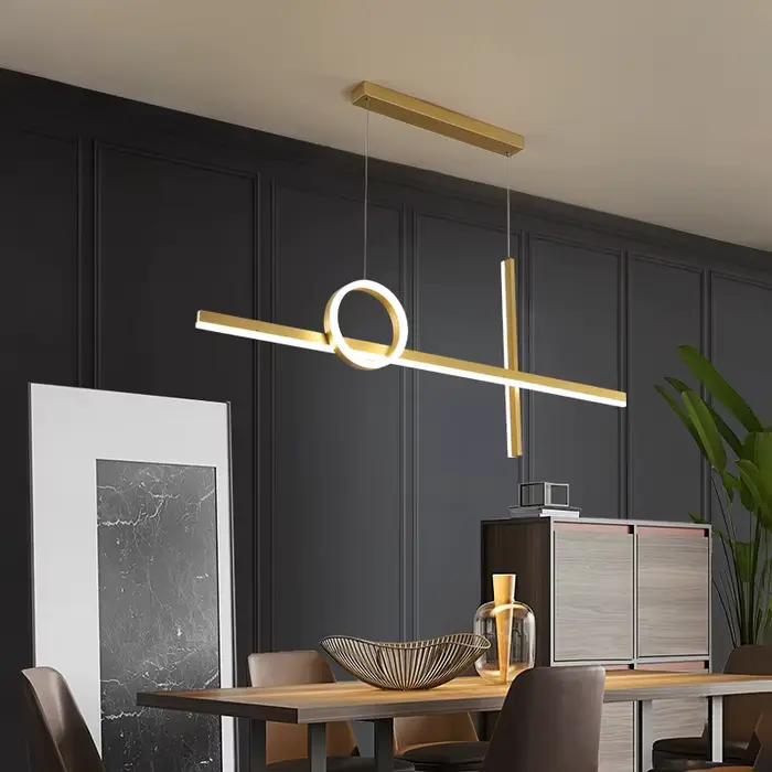 Luminaire suspendu design pour chambre salle à manger cuisine salon décor lampe