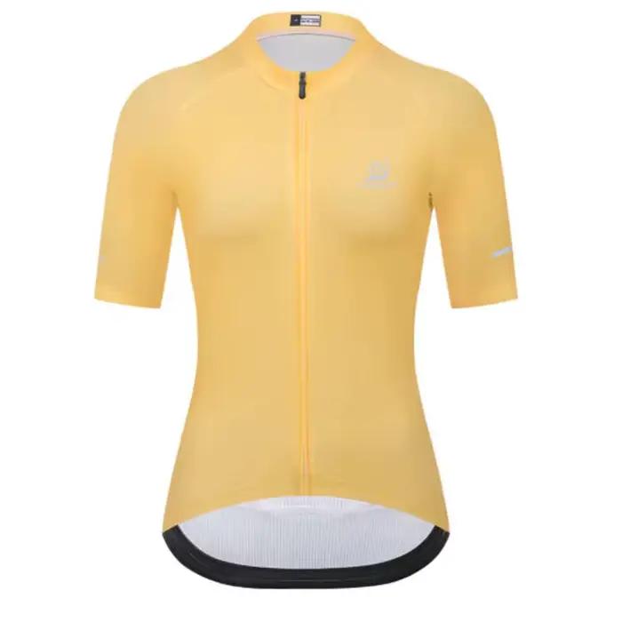 Maillot de cyclisme pour femmes à manches courtes, hauts de course, vêtements de vélo, maillot de cycliste pour le sport et les activités de plein air
