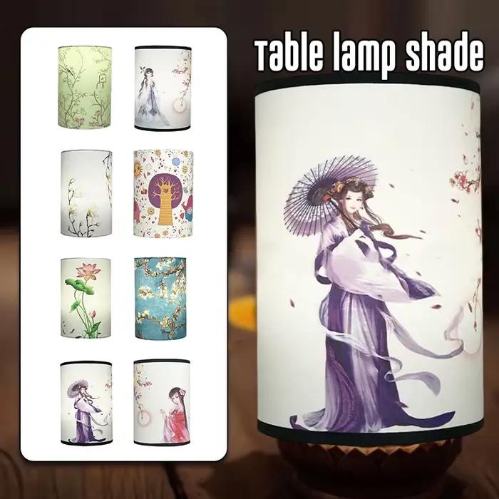 Lampe de table de style prairie chinoise