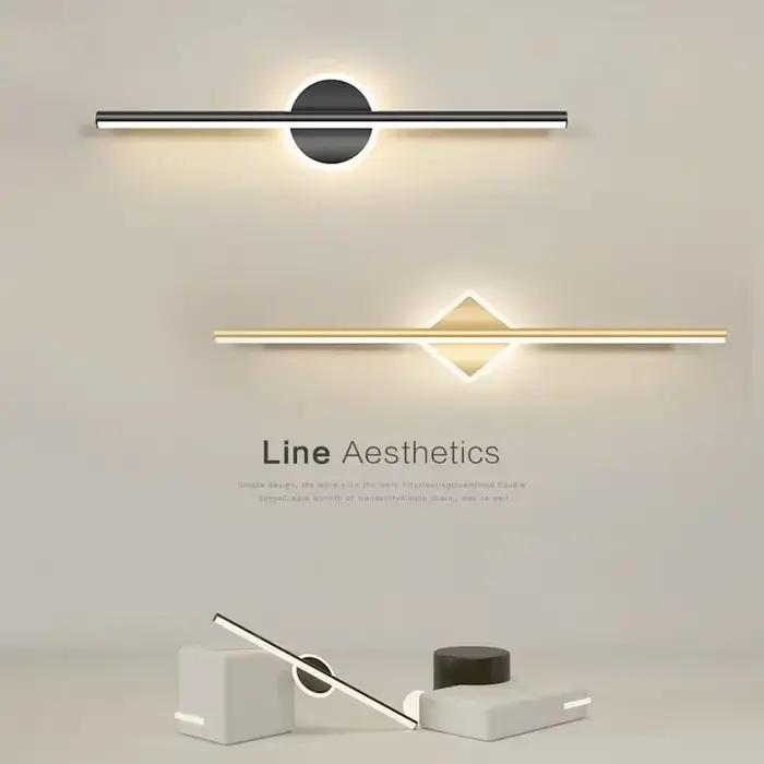 Applique murale LED moderne pour salle de bain miroir chambre salon fond appliques décor à la maison