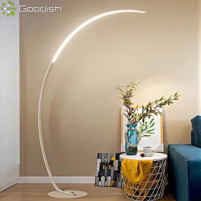 Lampes sur pied LED modernes et minimalistes pour salon