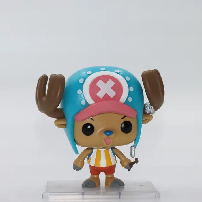 Chopper Tony Tony One Piece FUNKO POP d'origine # Statue de dessin animé en vinyle, modèle de poupée, jouet cadeau, 99