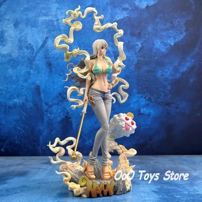 Figurine d'action Nika Nami de l'anime One Piece, statue en PVC, ornement de bureau, modèle de collection, jouets, cadeaux, 30cm/11.81in