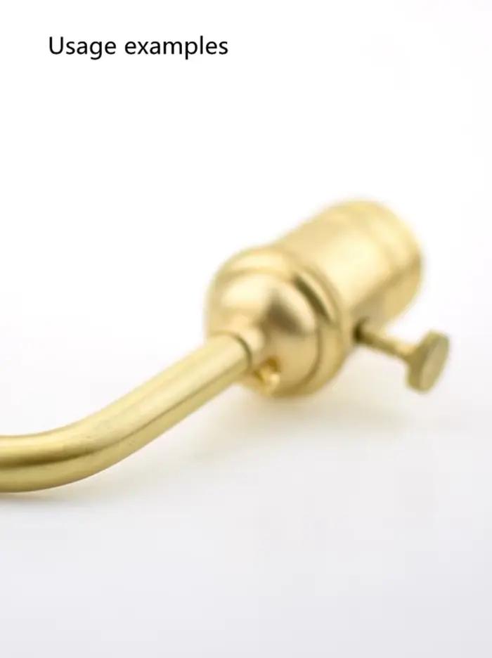 Bras de lampe murale en cuivre 100%