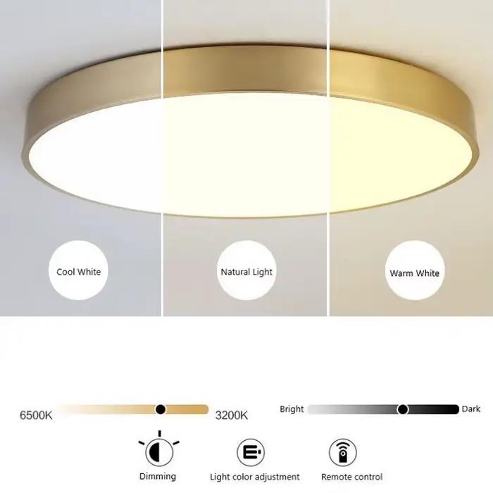Plafonniers LED modernes pour couloir