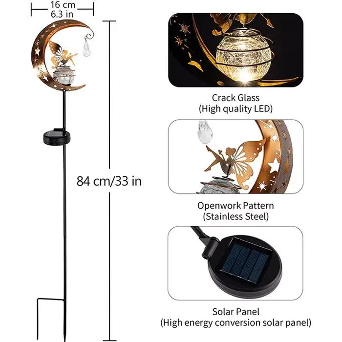 Lampe solaire féerique de lune