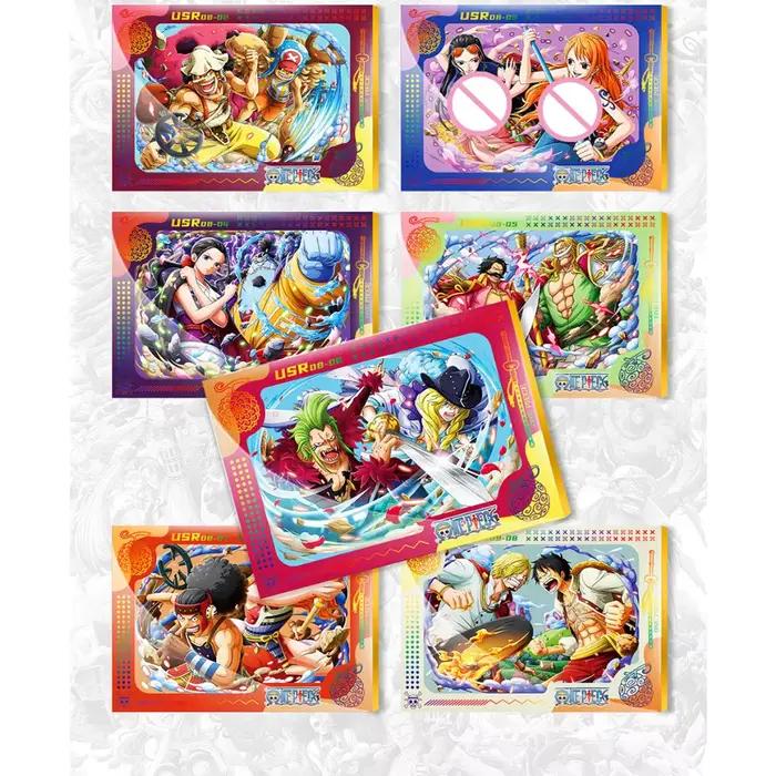 Cartes de personnages rares One Piece, cadeaux de Noël pour enfants, jouets créatifs et amusants, produits dérivés de l'anime et du sport fantastique, édition limitée