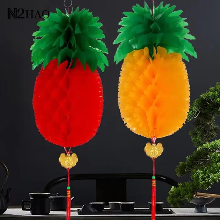 La lanterne ananas n'est pas facile à faire décolorer