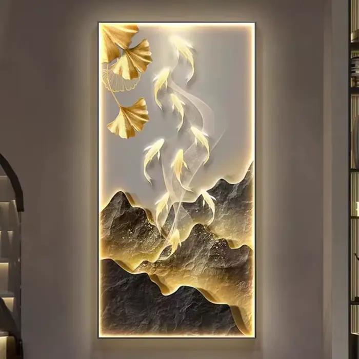 Applique murale LED de luxe pour salon