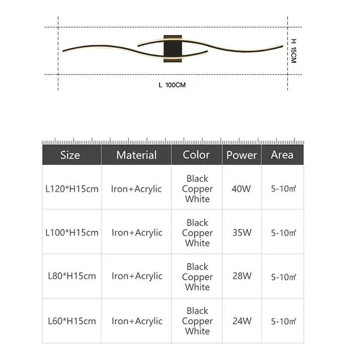 Applique Murale LED au Design Moderne
