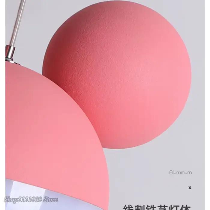 Lampe suspendue LED en forme de dessin animé pour chambre d'enfant